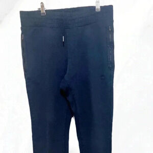 Adidas trefoil vintage Navy blue casual athletic cotton track pants M